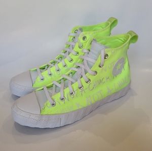 Converse Men's Unt1tl3d Hi Sneakers Not A Chuck Edition Volt Size 10 US NEW